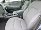 2015 Hyundai Sonata Hybrid Limited Gray Interior
