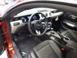 2015 Ford Mustang GT Premium Coupe Ebony Interior