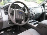2015 Ford F350 Super Duty XLT Crew Cab 4x4 Steel Interior