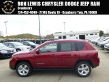 2015 Deep Cherry Red Crystal Pearl Jeep Compass Latitude 4x4 #98180904