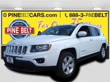 2015 Bright White Jeep Compass Latitude 4x4 #98180761