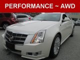 2011 White Diamond Tricoat Cadillac CTS 4 AWD Coupe #98218678