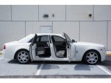 English White Rolls-Royce Ghost in 2012