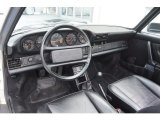 1987 Porsche 911 Targa Black Interior