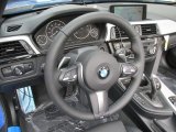 2015 BMW 4 Series 435i xDrive Convertible Steering Wheel
