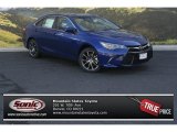 2015 Blue Crush Metallic Toyota Camry XSE V6 #98247408