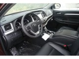 2015 Toyota Highlander XLE AWD Black Interior