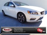 Crystal White Pearl Volvo S60 in 2015