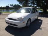 2001 Cloud 9 White Ford Focus SE Sedan #98247371