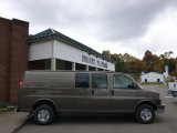 2015 Brownstone Metallic Chevrolet Express 3500 Cargo Extended WT #98247881