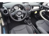 2015 Mini Convertible Cooper Carbon Black Interior