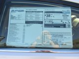 2015 Hyundai Sonata Hybrid  Window Sticker