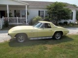 1965 Goldwood Yellow Chevrolet Corvette Sting Ray Convertible #98287798