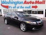 2012 Crystal Black Pearl Acura TSX Technology Sedan #98287450