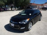 Ultra Black Hyundai Veloster in 2015