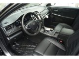 2015 Toyota Camry Hybrid XLE Black Interior