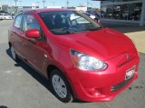 2015 Infrared Mitsubishi Mirage DE #98287616