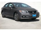 2015 Modern Steel Metallic Honda Civic EX-L Sedan #98325723