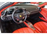 2014 Ferrari 458 Spider Rosso Interior