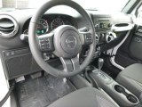 2015 Jeep Wrangler Rubicon 4x4 Black Interior
