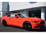 2015 Competition Orange Ford Mustang EcoBoost Premium Coupe #98356321
