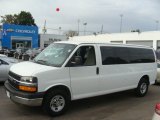 2014 Summit White Chevrolet Express 3500 Passenger Extended LT #98356318