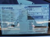 2015 Volvo XC60 T6 AWD R-Design Window Sticker