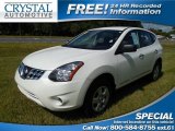 2014 Moonlight White Nissan Rogue S #98384730