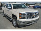 2015 White Diamond Tricoat Chevrolet Silverado 1500 LTZ Z71 Crew Cab 4x4 #98384716