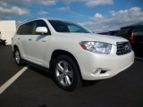 2008 Blizzard White Pearl Toyota Highlander Limited 4WD #98384861