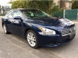 Navy Blue Nissan Maxima in 2014