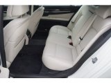 2015 BMW 7 Series 740Li Sedan Rear Seat