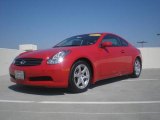 2007 Laser Red Infiniti G 35 Coupe #969471