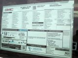 2015 GMC Sierra 1500 SLE Double Cab 4x4 Window Sticker