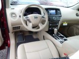 2015 Nissan Pathfinder SL 4x4 Almond Interior