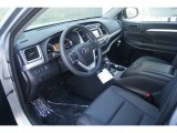 2015 Toyota Highlander LE AWD Black Interior