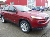 2015 Jeep Cherokee Sport 4x4 Front 3/4 View