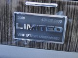 2008 Ford F150 Limited SuperCrew 4x4 Marks and Logos