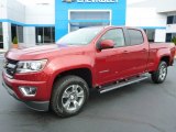 2015 Red Rock Metallic Chevrolet Colorado Z71 Extended Cab 4WD #98426338