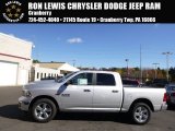 2014 Bright Silver Metallic Ram 1500 SLT Crew Cab 4x4 #98464410