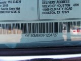 2015 Volvo V60 T5 Drive-E Window Sticker