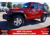 2015 Firecracker Red Jeep Wrangler Unlimited Sport 4x4 #98464462