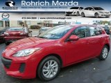 2013 Velocity Red Mica Mazda MAZDA3 i Touring 5 Door #98464403