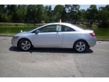 2007 Alabaster Silver Metallic Honda Civic EX Coupe #9835797