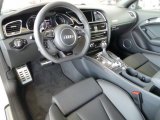 2015 Audi RS 5 Coupe quattro Black/Rock Gray Piping Interior