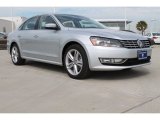 2015 Reflex Silver Metallic Volkswagen Passat TDI SEL Premium Sedan #98464751