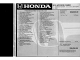 2015 Honda Accord Hybrid Sedan Window Sticker