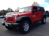 2015 Firecracker Red Jeep Wrangler Unlimited Sport 4x4 #98502465