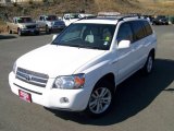 2006 Super White Toyota Highlander Hybrid Limited 4WD #9837416