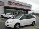 2006 Arctic Frost Pearl Toyota Sienna LE #9828800